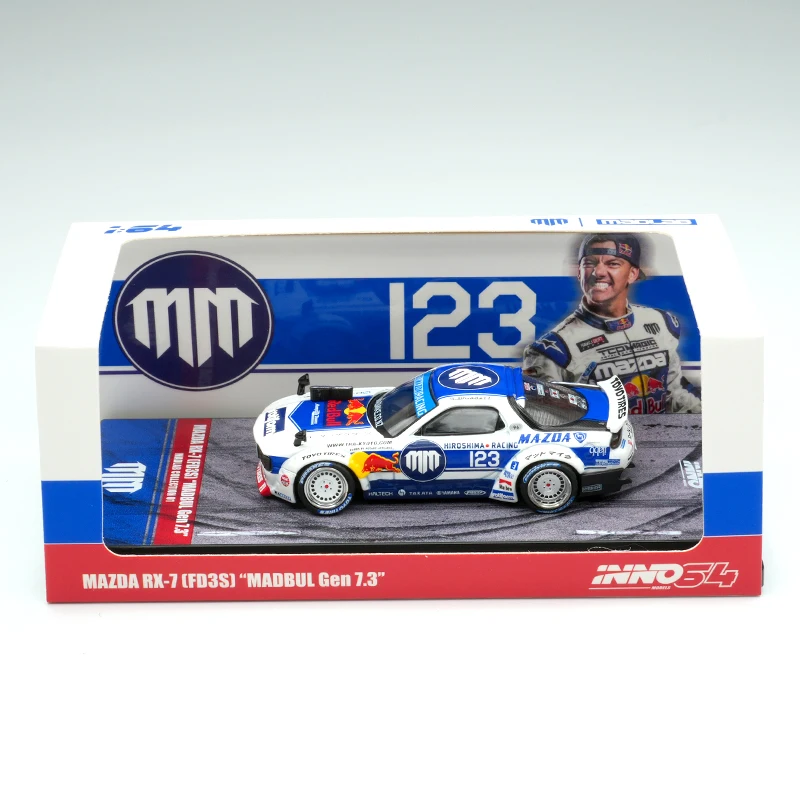 INNO 1:64 PANDEM ROCKET BUNNY 001 MAZDA RX7 FD3S MADBUL MADLAB Diecast Diorama Car Model Toys
INNO 1:64 PANDEM ROCKET BUNNY 001 MAZDA RX7 FD3S MADBUL MADLAB Diecast Diorama Car Model Toys