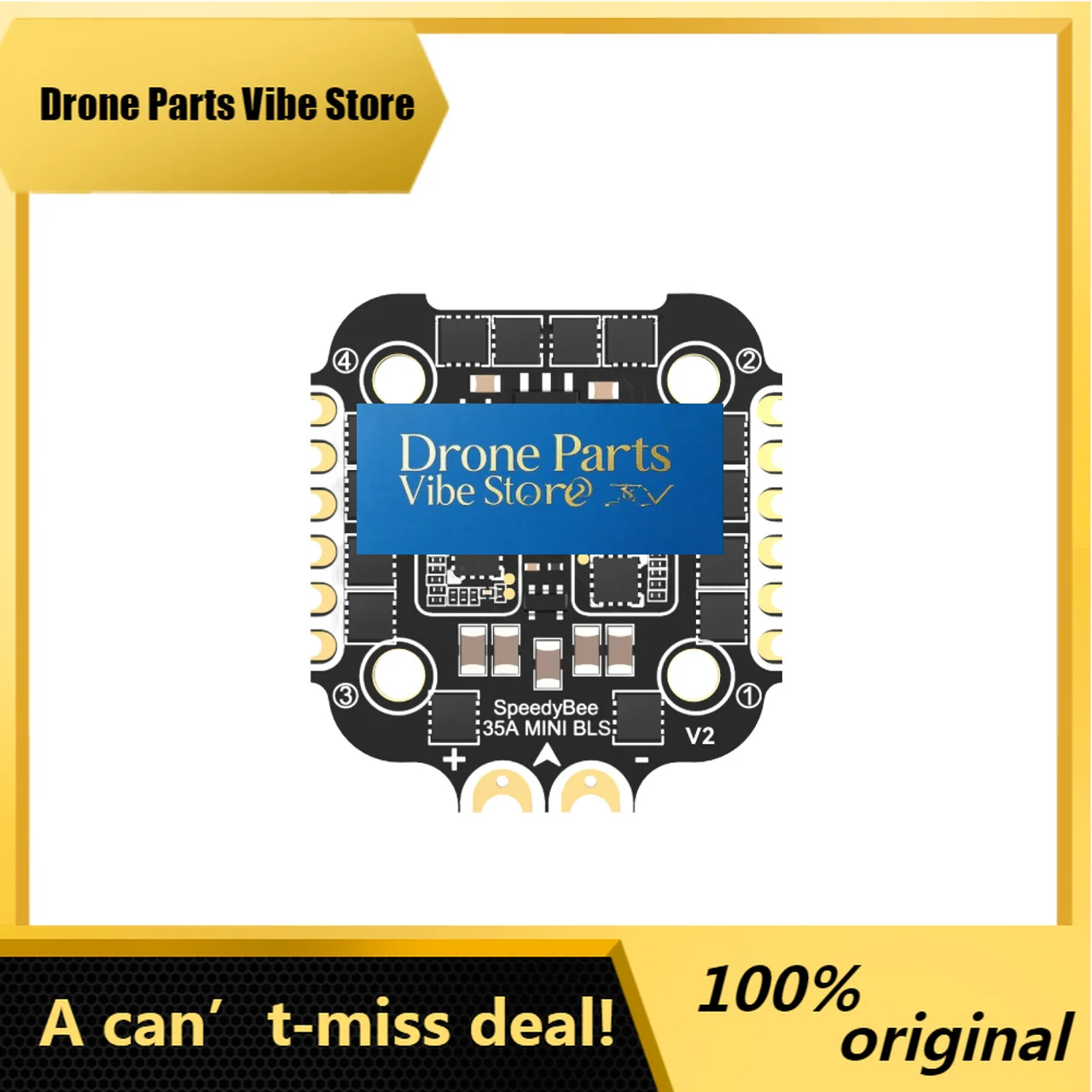 Drone PartsSpeedyBee F405 Mini BLS 35A 20x20 Stack
Drone PartsSpeedyBee F405 Mini BLS 35A 20x20 Stack
