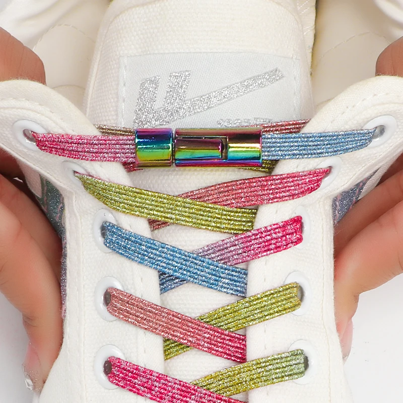 1 pair fashion camouflage colour No tie Shoe laces children adultan secure Quick shoelaces sneakers Elastic shoelaces
1 pair fashion camouflage colour No tie Shoe laces children adultan secure Quick shoelaces sneakers Elastic shoelaces