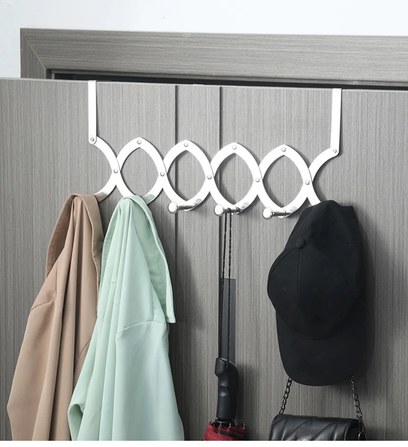 Over The Door 4/5/6 Hook Rack Metal Hanger Storage Holder Hanging Coat Hat Towel Bag Punch Free Kitchen Bathroom Home Organizer
Over The Door 4/5/6 Hook Rack Metal Hanger Storage Holder Hanging Coat Hat Towel Bag Punch Free Kitchen Bathroom Home Organizer