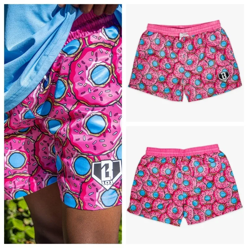 Summer New Men's Quick-Drying Donuts Swim Trunks Basketball Fashion Trend Comfortable Casual Shorts Lightweight Baseball Shorts
Summer New Men's Quick-Drying Donuts Swim Trunks Basketball Fashion Trend Comfortable Casual Shorts Lightweight Baseball Shorts