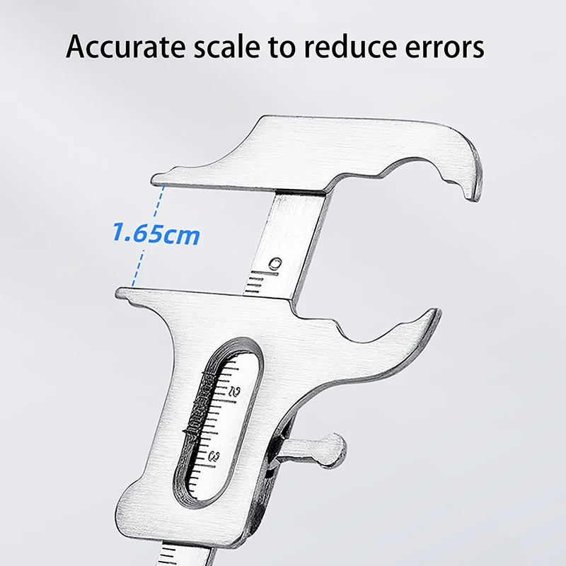 Adult Ultra Precision Stainless Steel Dentist Vernier Caliper Orthodontic Technician Measuring Ruler Measurement Tool For Dental
Adult Ultra Precision Stainless Steel Dentist Vernier Caliper Orthodontic Technician Measuring Ruler Measurement Tool For Dental