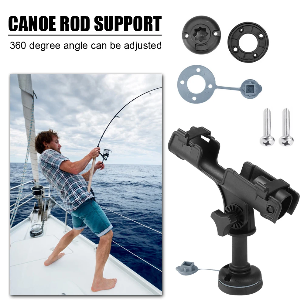 Adjustable Kayak Boat Fishing Rod Holder Support Tools Pole Mount Angle Bracket
Adjustable Kayak Boat Fishing Rod Holder Support Tools Pole Mount Angle Bracket