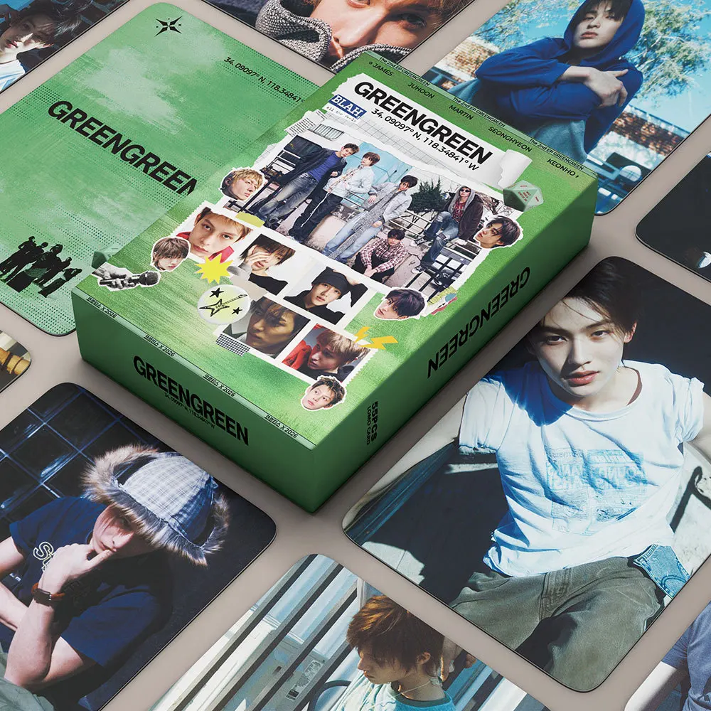 55PCS/set New Albums GREEN Lomo Card Stickers CORT Photo Print Pictures Photocard Fans Collection Postcards Gifts
55PCS/set New Albums GREEN Lomo Card Stickers CORT Photo Print Pictures Photocard Fans Collection Postcards Gifts