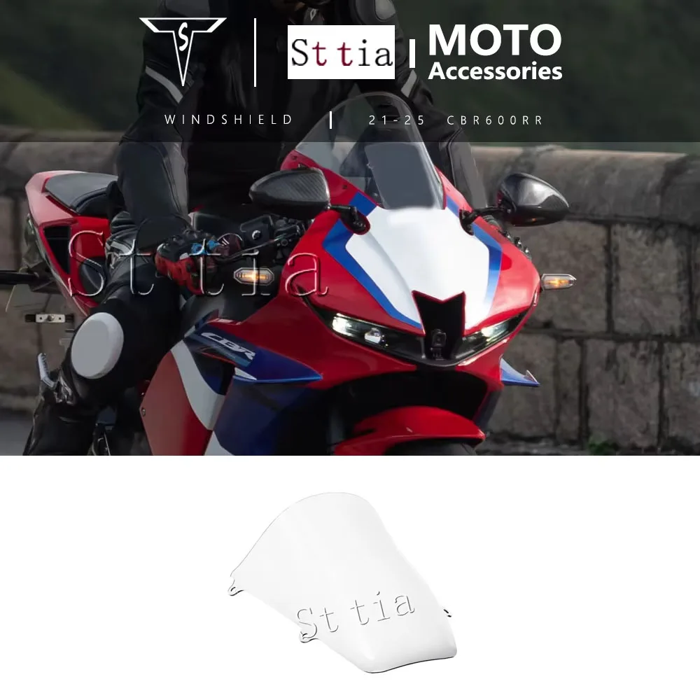 Racing Windshield Screen CBR600 RR CBR 600 RR Motorcycle Windscreen Wind Deflector For Honda CBR600RR 2021 2022 2023 2024 2025
Racing Windshield Screen CBR600 RR CBR 600 RR Motorcycle Windscreen Wind Deflector For Honda CBR600RR 2021 2022 2023 2024 2025