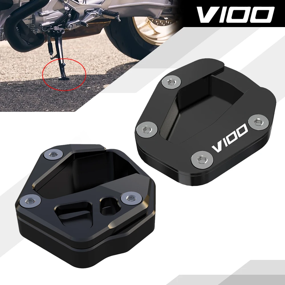 For Moto Guzzi V100 V 100 Mandello S V100 2023 2024 Motorcycle Accessories Foot Support Extension Plate Side Stand Enlarge Pad
For Moto Guzzi V100 V 100 Mandello S V100 2023 2024 Motorcycle Accessories Foot Support Extension Plate Side Stand Enlarge Pad
