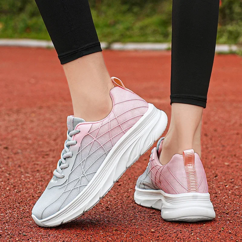 Women Running Sport Shoe Breathable Mesh Shock Sneakers Non-slip Super-light Soft Sole Footwear Zapatillas Mujer Chaussure Femme
Women Running Sport Shoe Breathable Mesh Shock Sneakers Non-slip Super-light Soft Sole Footwear Zapatillas Mujer Chaussure Femme