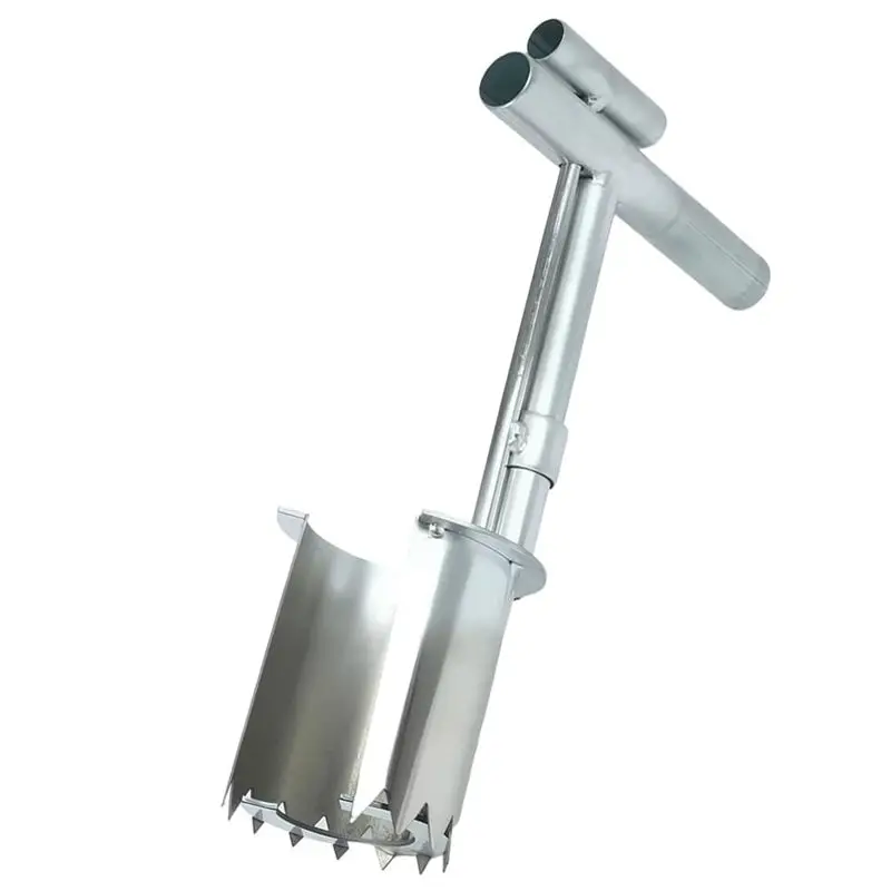 AB11-Bulb Planter Tool Stainless Steel, Garden Seedling Transplanter, Easy Seed & Bulb Planting Tool For Flowers, Vegetables
AB11-Bulb Planter Tool Stainless Steel, Garden Seedling Transplanter, Easy Seed & Bulb Planting Tool For Flowers, Vegetables