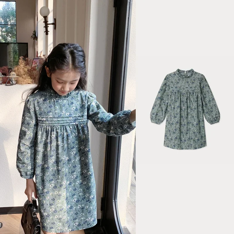Модные повседневные платья для мам и детей, зима 2025 года, вельветовое платье с длинными рукавами и цветочным принтом, детская одежда, платья для девочек
Модные повседневные платья для мам и детей, зима 2025 года, вельветовое платье с длинными рукавами и цветочным принтом, детская одежда, платья для девочек