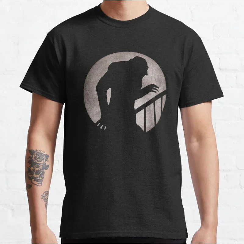 Horror Movie Nosferatu Sneaking Orlok Vampire cult graphic t shirts Gothic Aesthetic The Mystery Hunter scary halloween tops
Horror Movie Nosferatu Sneaking Orlok Vampire cult graphic t shirts Gothic Aesthetic The Mystery Hunter scary halloween tops