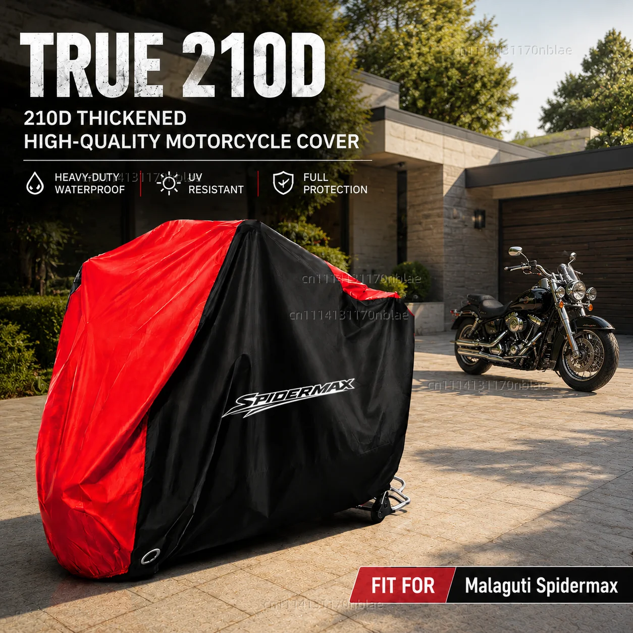For Malaguti Spidermax 210D Motorcycle Cover Waterproof Fabric All Season Dustproof UV Protection Moto Rain Cover
For Malaguti Spidermax 210D Motorcycle Cover Waterproof Fabric All Season Dustproof UV Protection Moto Rain Cover