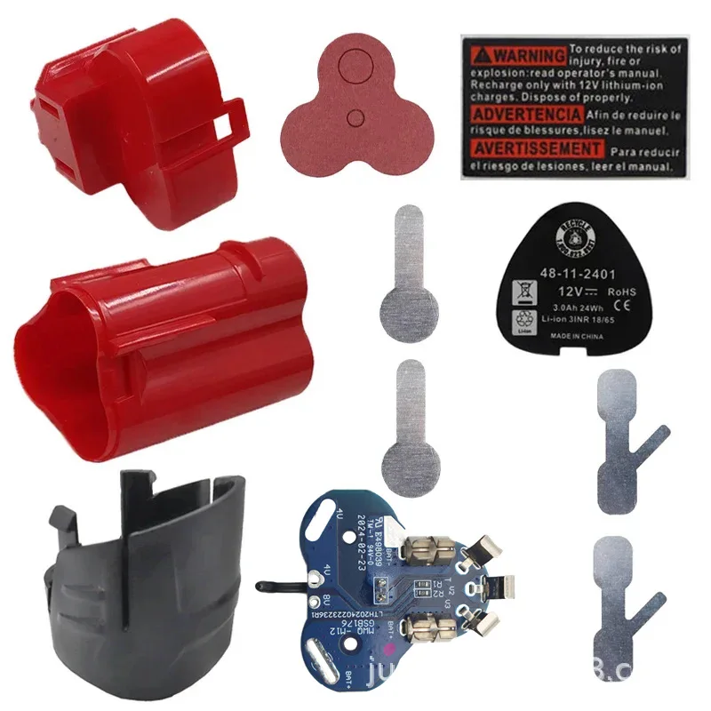 For Milwaukee M12 12V Battery Box Tool Battery Box 18650 3-Core 18V DIY Replacement Plastic Shell Box with Pcb Board Without Battery
For Milwaukee M12 12V Battery Box Tool Battery Box 18650 3-Core 18V DIY Replacement Plastic Shell Box with Pcb Board Without Battery