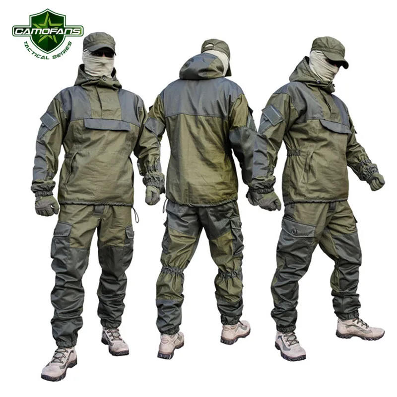 Russian Special Forces GORKA-4 Combat Suit Military Tactical Camouflage Outdoor Hunting Fishing Long Style Ensemble for Enthusia
Russian Special Forces GORKA-4 Combat Suit Military Tactical Camouflage Outdoor Hunting Fishing Long Style Ensemble for Enthusia