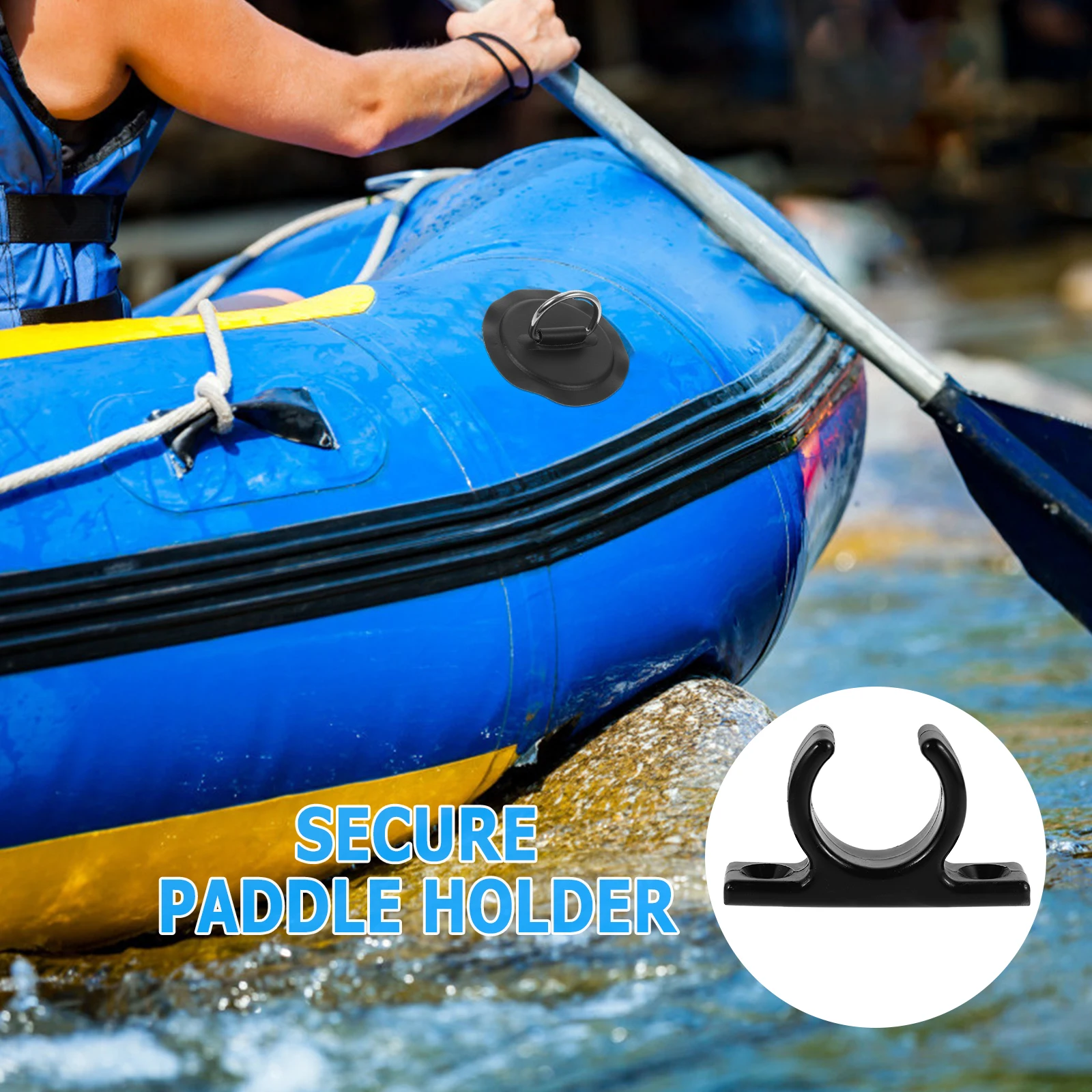 2pcs Marine Pipe Clamps Black Nylon Canoe Keeper Boat Hook Clips Wear Resistant Holder Kayak Paddles
2pcs Marine Pipe Clamps Black Nylon Canoe Keeper Boat Hook Clips Wear Resistant Holder Kayak Paddles