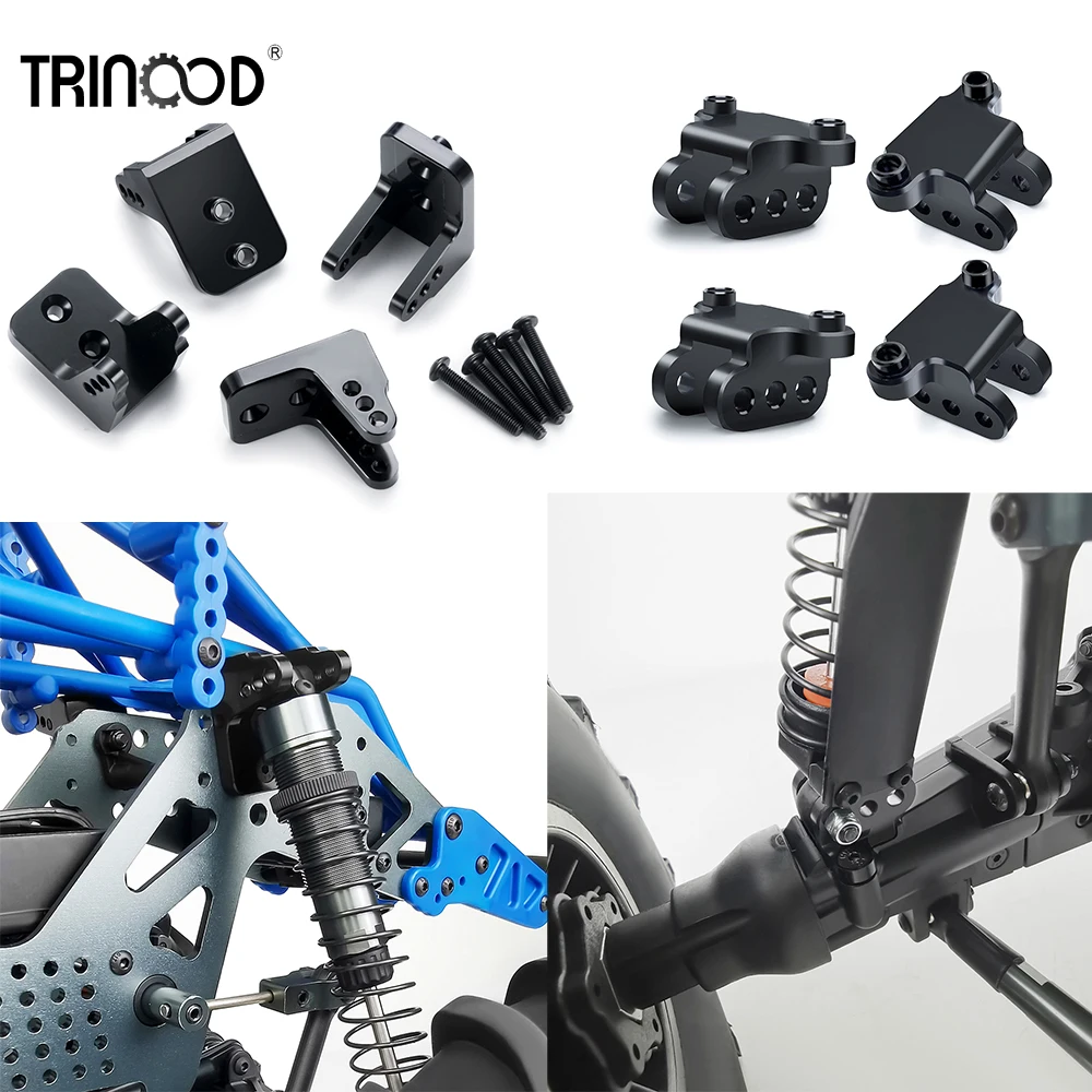 TRINOOD Shock Mount Black Upper and lower Shock Absorber Strut Mount for Big Foot 1/8 LOSI LMT RC Car Model Upgrade Parts
TRINOOD Shock Mount Black Upper and lower Shock Absorber Strut Mount for Big Foot 1/8 LOSI LMT RC Car Model Upgrade Parts