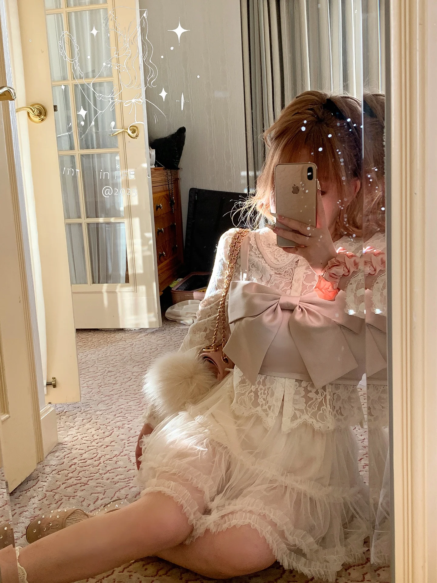 FATFAABY Комплект с бюстгальтером с кукольным воротником и атласным узлом Sweet Sle, брюки с высокой талией, дышащие, легкие, полиэтиленовые...
FATFAABY Комплект с бюстгальтером с кукольным воротником и атласным узлом Sweet Sle, брюки с высокой талией, дышащие, легкие, полиэтиленовые...