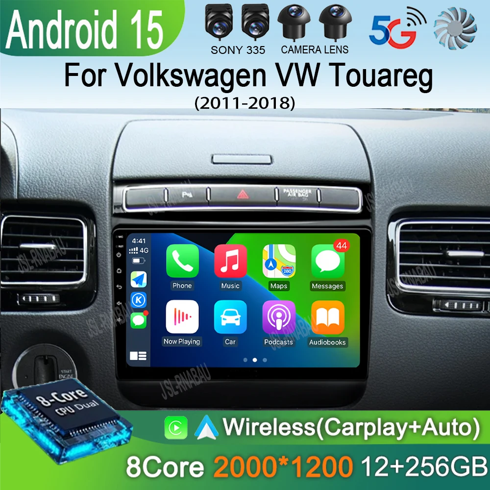 Car Radio For Volkswagen VW Touareg 2011-2018 Touch Screen Wireless Carplay Android 15 Auto Car Stereo Multimedia Player
Car Radio For Volkswagen VW Touareg 2011-2018 Touch Screen Wireless Carplay Android 15 Auto Car Stereo Multimedia Player