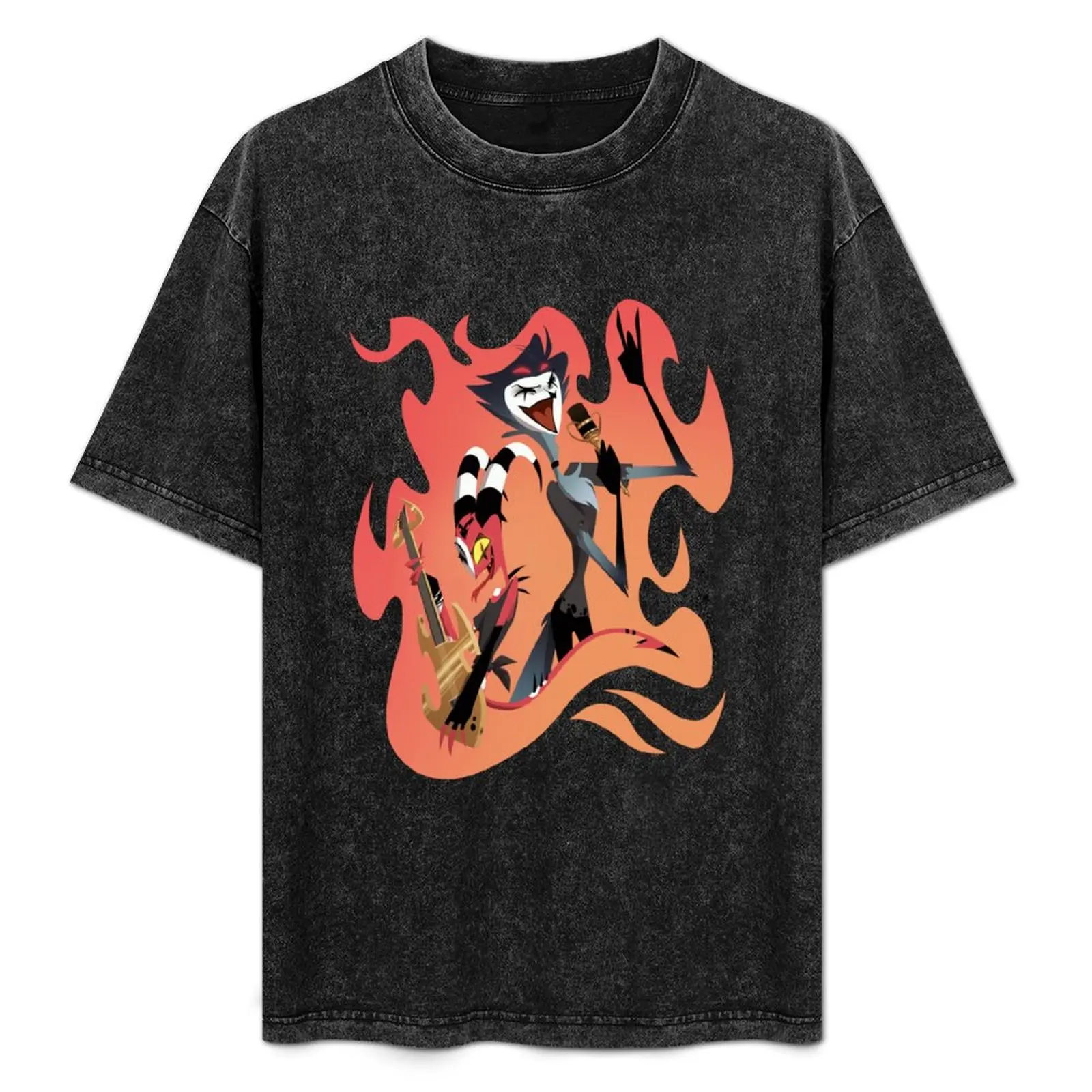 Helluva Boss - Blitzo & Stolas Rock T-Shirt Simple Line Art Print Tee
Helluva Boss - Blitzo & Stolas Rock T-Shirt Simple Line Art Print Tee