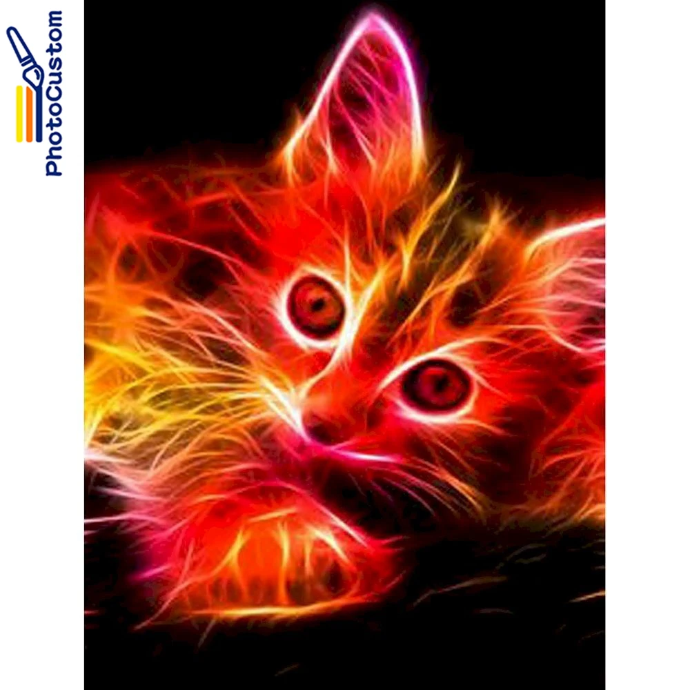 PhotoCustom Full Round Diamond Painting Cat 5D DIY Diamond Embroidery Craft Kit Animal Diamond Mosaic Art Home Decoration Gift
PhotoCustom Full Round Diamond Painting Cat 5D DIY Diamond Embroidery Craft Kit Animal Diamond Mosaic Art Home Decoration Gift