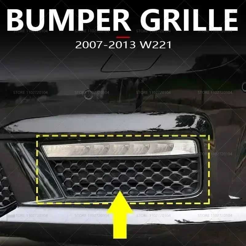 for 2007-2013 W221 Mercedes Benz S63 S65 AMG Front Bumper Grille Fog Light Cover 2218851953 2218852053 2218201356 2218201456
for 2007-2013 W221 Mercedes Benz S63 S65 AMG Front Bumper Grille Fog Light Cover 2218851953 2218852053 2218201356 2218201456