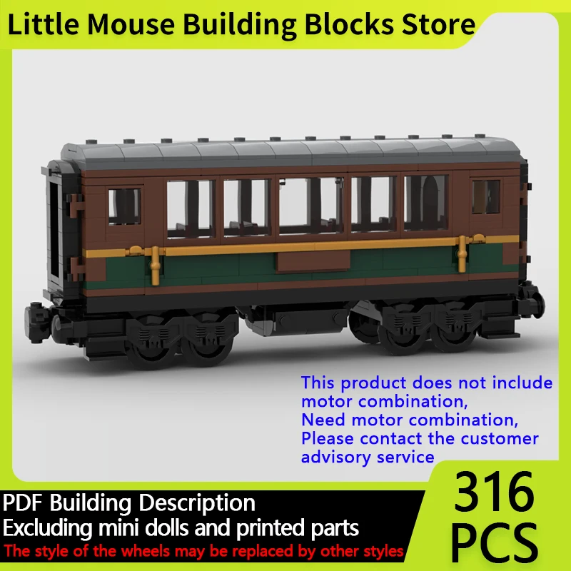 City Car Model MOC Building Bricks Railway Train Passenger Carriage Modular Technology Gifts Holiday Assemble Children Toys Suit
City Car Model MOC Building Bricks Railway Train Passenger Carriage Modular Technology Gifts Holiday Assemble Children Toys Suit
