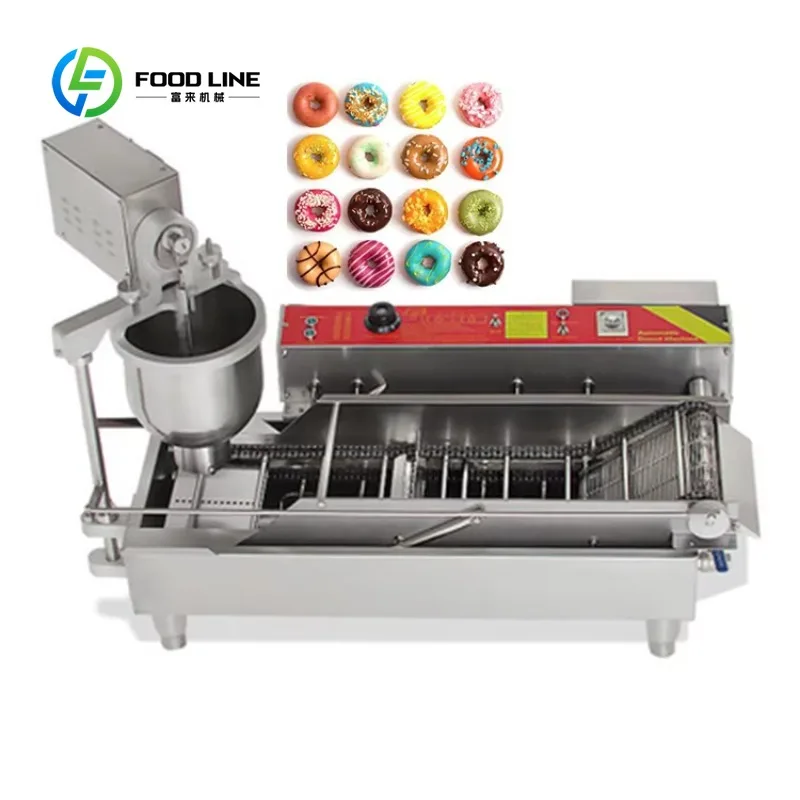 Customized Multi Function Automatic Donut Fryer Machine Commercial Donut Maker For Bakery Restaurant Shop Use
Customized Multi Function Automatic Donut Fryer Machine Commercial Donut Maker For Bakery Restaurant Shop Use