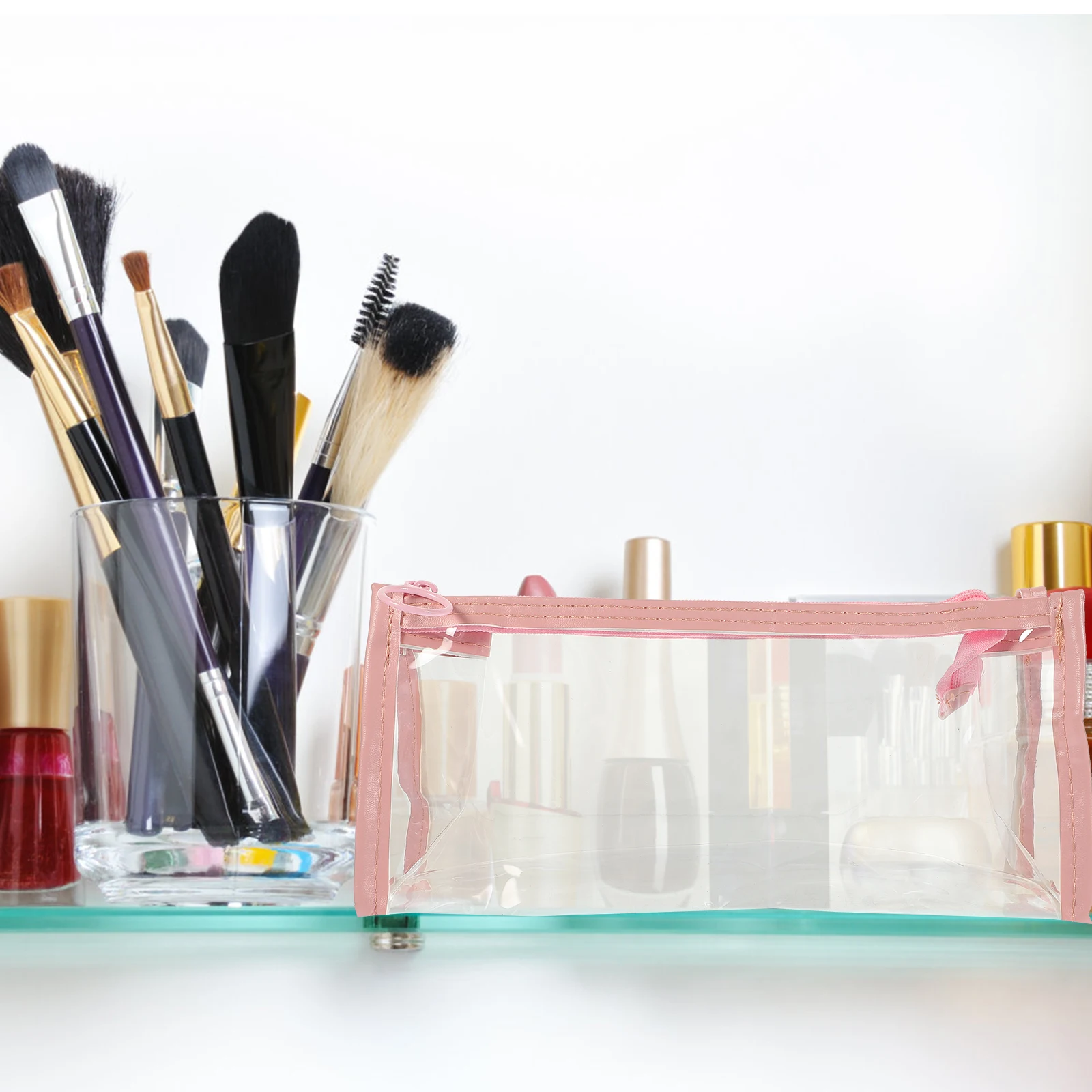 Portable Clear Pencil Case Multi-Function Zipper Stationery Storage Bag For Students And Artists
Portable Clear Pencil Case Multi-Function Zipper Stationery Storage Bag For Students And Artists