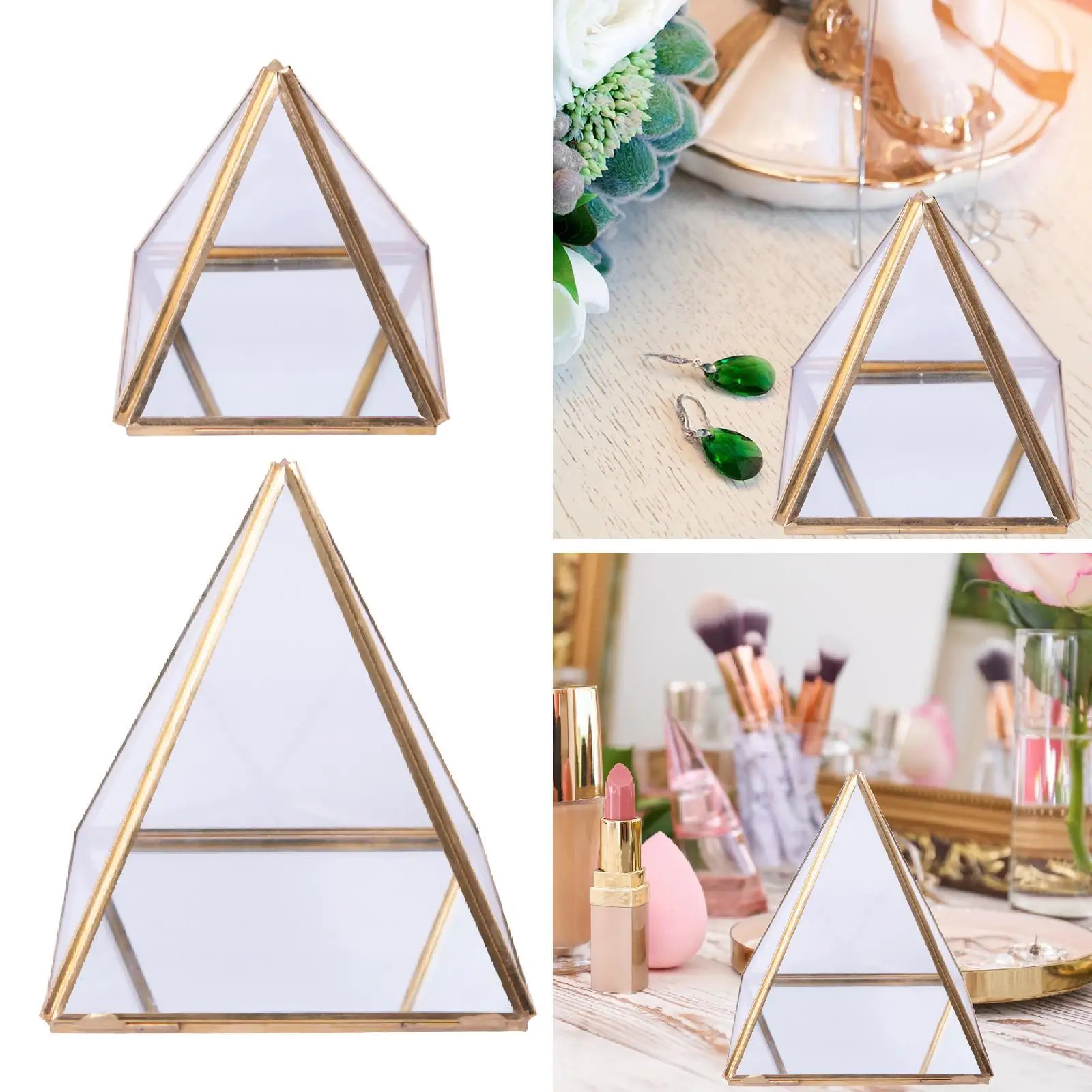 Glass Jewelry Box Modern Dressing Table Ornament Luxury Birthday Gift Trinket Box for Rings Pendants Keepsake Chains Watches
Glass Jewelry Box Modern Dressing Table Ornament Luxury Birthday Gift Trinket Box for Rings Pendants Keepsake Chains Watches