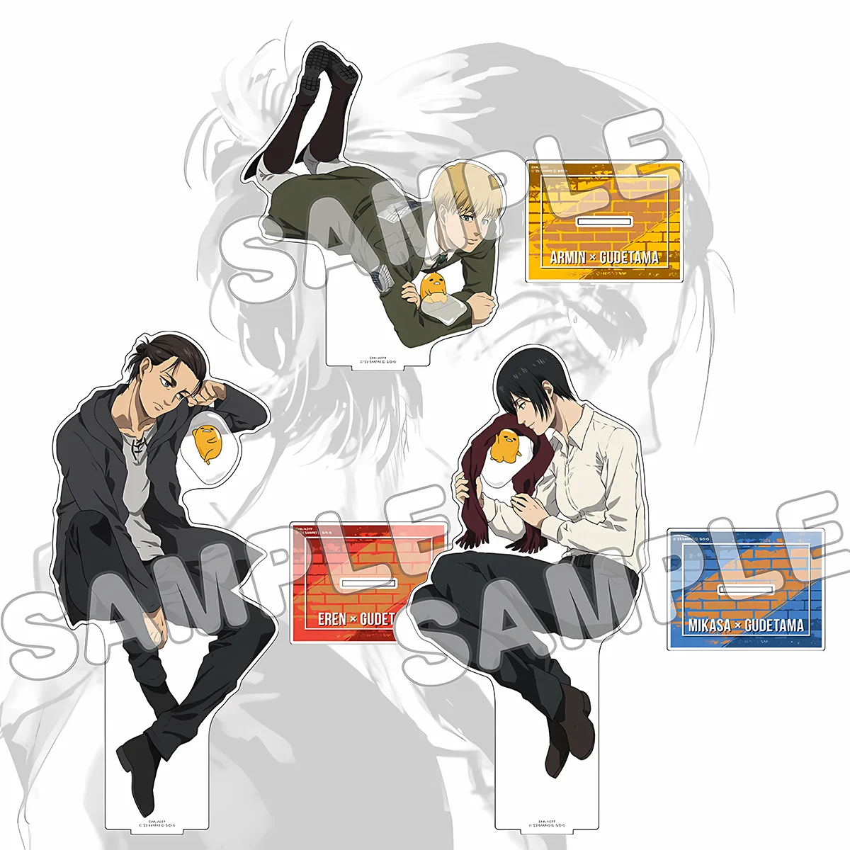 Anime Attack on Titan New Arrival 15cm HD Acrylic Stand Eren Levi Mikasa Desktop Decor Carnival Gift Collectible keychain
Anime Attack on Titan New Arrival 15cm HD Acrylic Stand Eren Levi Mikasa Desktop Decor Carnival Gift Collectible keychain