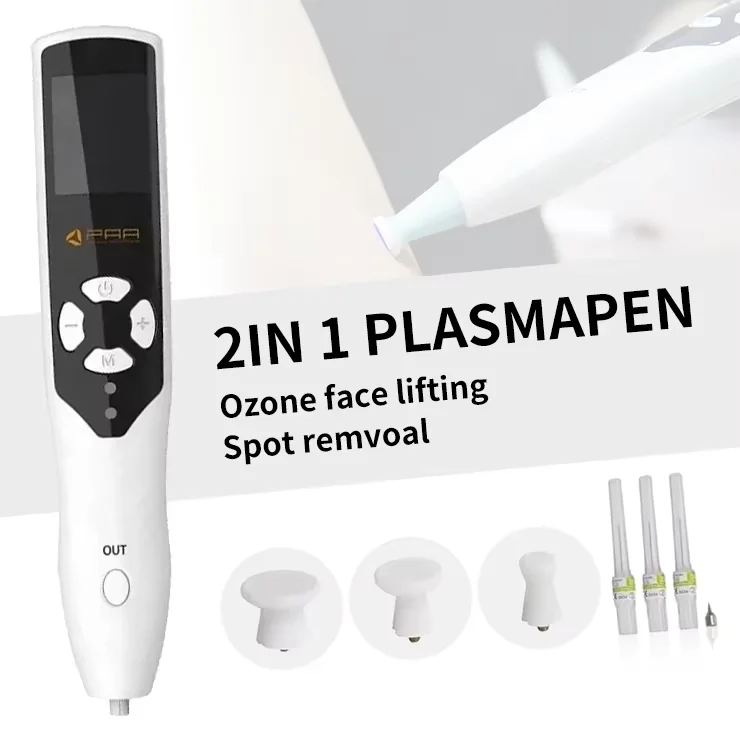Dark Spot Wrinkle Freckle Removal Plasma Pen 2 In 1 Eyelid Lifting Ozone Device Plasma Skin Tightening Fibroblast Plasma Pen
Dark Spot Wrinkle Freckle Removal Plasma Pen 2 In 1 Eyelid Lifting Ozone Device Plasma Skin Tightening Fibroblast Plasma Pen