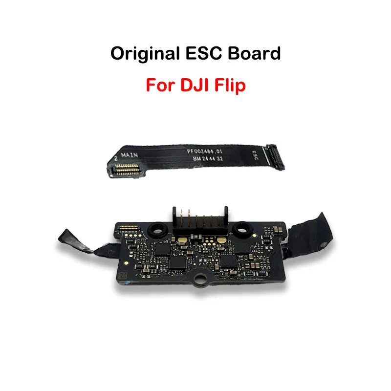 Original ESC Board for DJI Flip Power Board Moudle Flat Cable Replacment Drone Repair Parts In Stock
Original ESC Board for DJI Flip Power Board Moudle Flat Cable Replacment Drone Repair Parts In Stock
