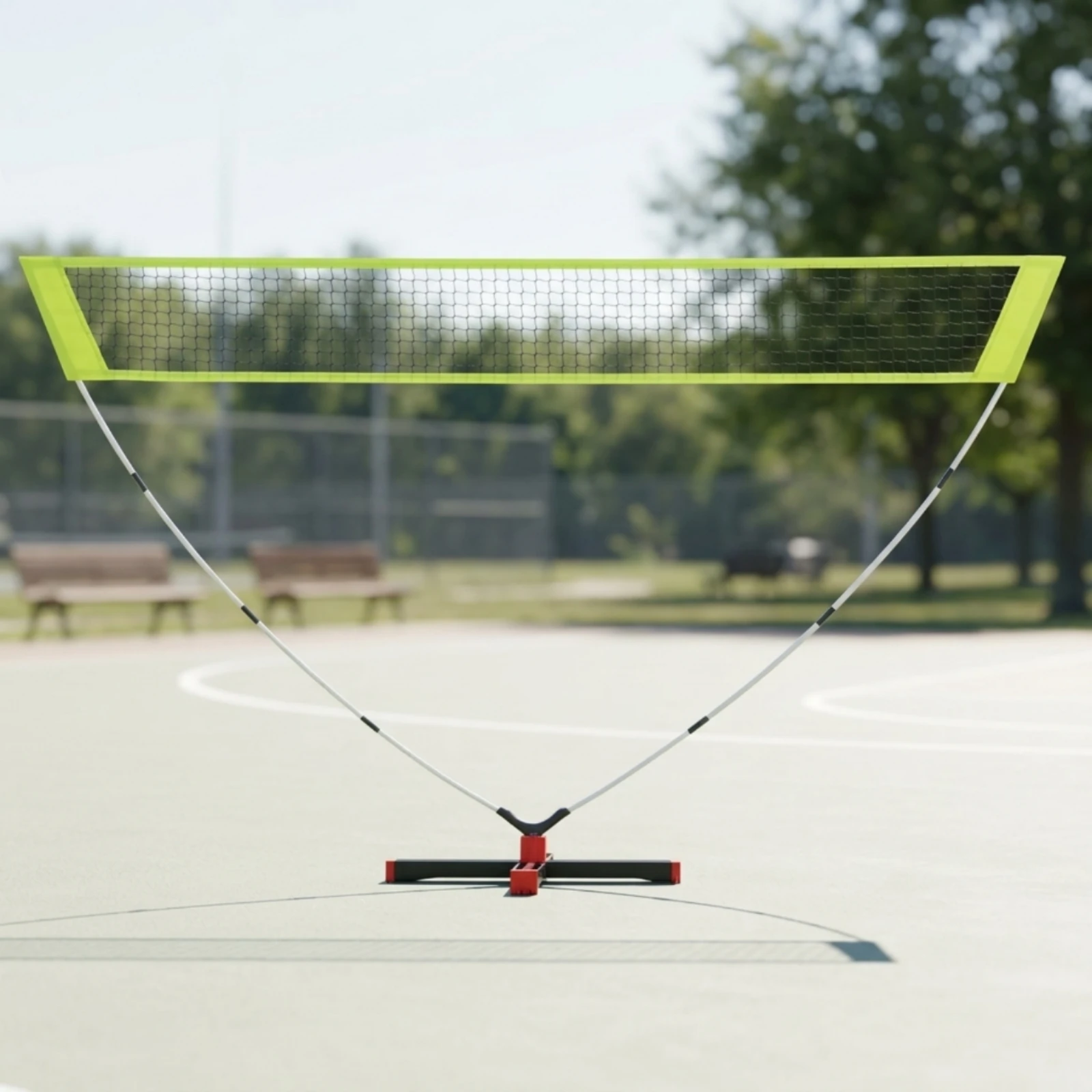 Portable Badminton Net Rack Quick Setup Freestanding Badminton Net Sports Equipment Indoor Outdoor Family Fun
Portable Badminton Net Rack Quick Setup Freestanding Badminton Net Sports Equipment Indoor Outdoor Family Fun