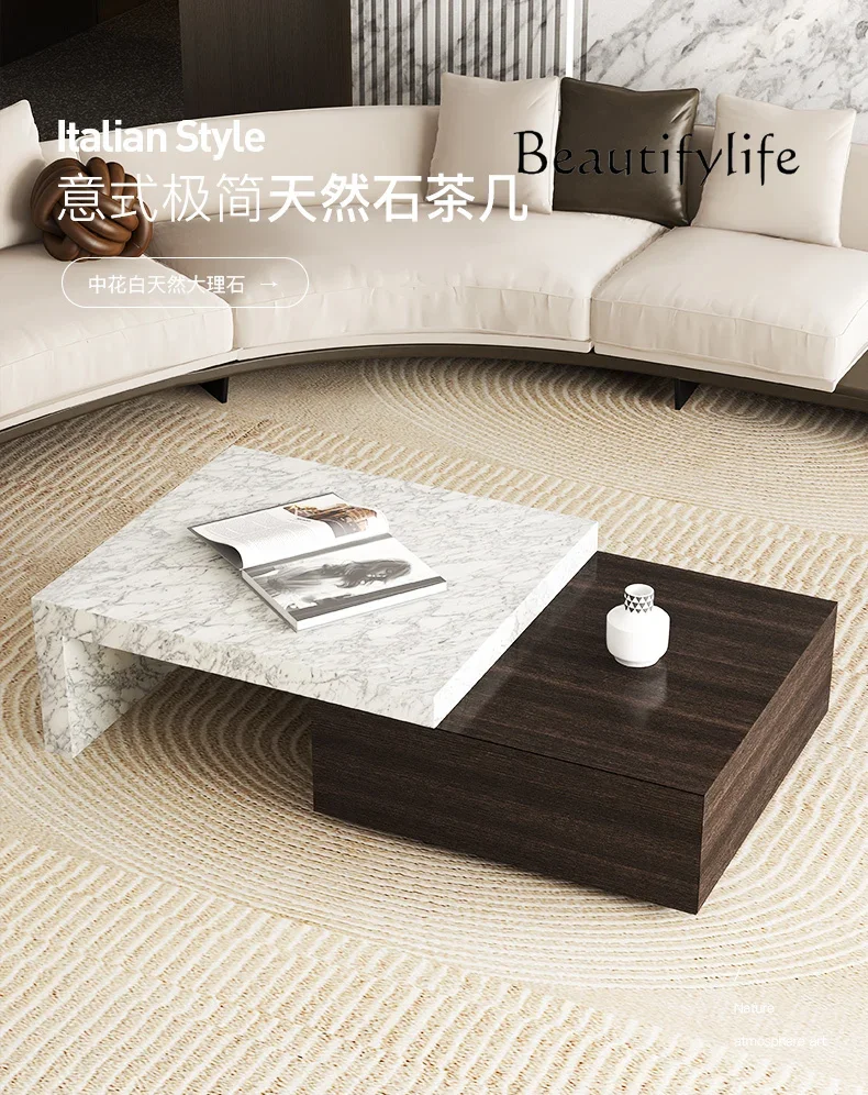 журнальный столик Italian Natural Marble Tea Table Simple Living Room Home Rectangular Light Luxury Storage Tea Table
журнальный столик Italian Natural Marble Tea Table Simple Living Room Home Rectangular Light Luxury Storage Tea Table
