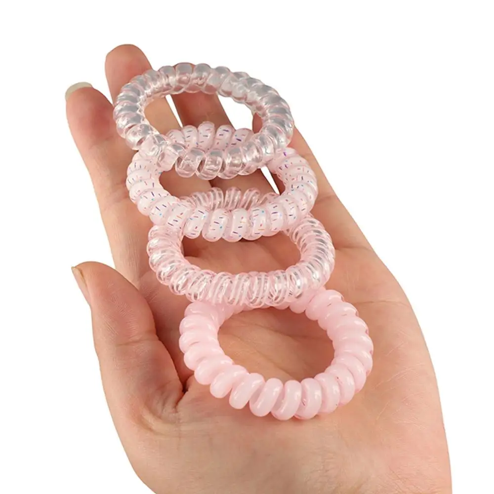 Hair Tie Stretch Spiral Cord Hair Ring Hair Rope Headwear Sweet Elastic Hair Tie Colorful Scrunchies Multicolor Telephone Wire
Hair Tie Stretch Spiral Cord Hair Ring Hair Rope Headwear Sweet Elastic Hair Tie Colorful Scrunchies Multicolor Telephone Wire