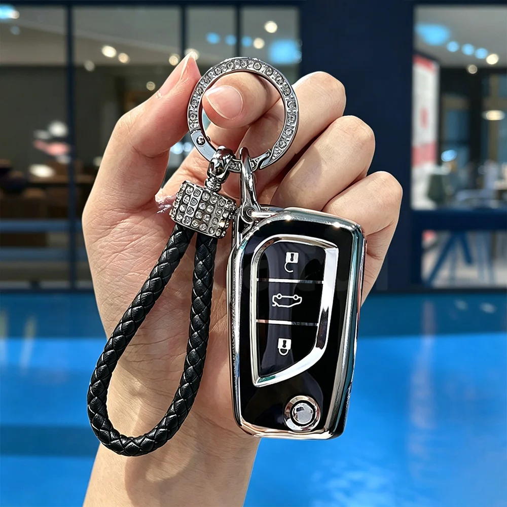 Shell Fob For Toyota Corolla Altis Auris Aygo Yaris Camry RAV4 Verso TC IM Fashion TPU Car Key Case Full Cover Shell Accessories
Shell Fob For Toyota Corolla Altis Auris Aygo Yaris Camry RAV4 Verso TC IM Fashion TPU Car Key Case Full Cover Shell Accessories