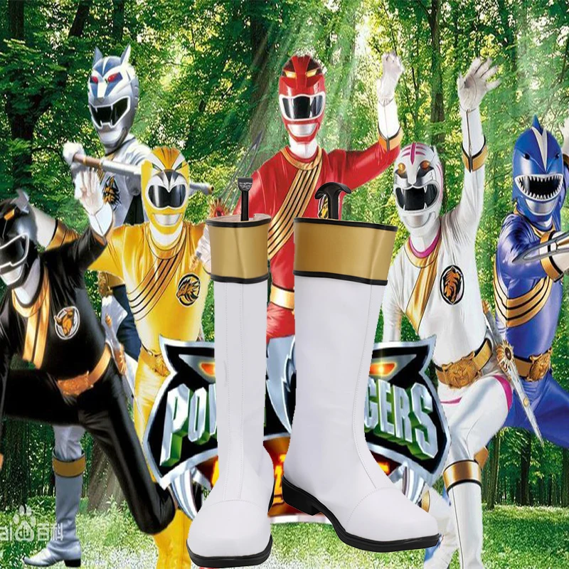 Hyakujuu Sentai Gaoranger GaoWhite Sae Taiga Cosplay Costume Shoes Carnival Party Halloween Boots Handmade Boots
Hyakujuu Sentai Gaoranger GaoWhite Sae Taiga Cosplay Costume Shoes Carnival Party Halloween Boots Handmade Boots