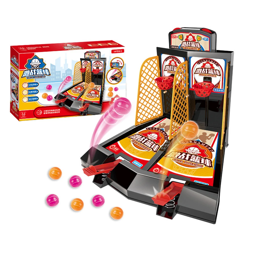 Table basketball shooting ejection toy two-player game finger ejection basketball for Kids
Table basketball shooting ejection toy two-player game finger ejection basketball for Kids