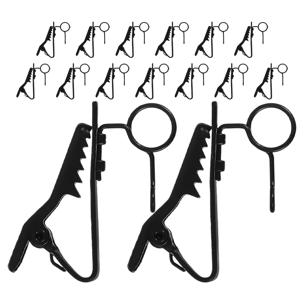 15Pcs Microphone Lapel Clips Replacement Kit Iron Material Secure Grip Wide Compatibility for Presentations Meetings Outdoor
15Pcs Microphone Lapel Clips Replacement Kit Iron Material Secure Grip Wide Compatibility for Presentations Meetings Outdoor
