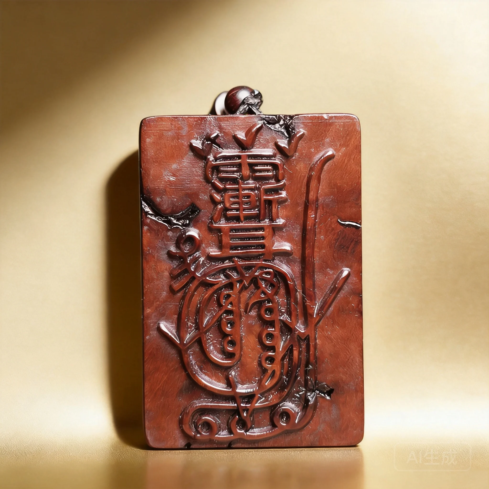 Chinese Traditional Natural Thunder Struck Jujube Wood Hand Carved Golden Light Spell Amulet Pendant Lucky Blessing Peace Tag
Chinese Traditional Natural Thunder Struck Jujube Wood Hand Carved Golden Light Spell Amulet Pendant Lucky Blessing Peace Tag