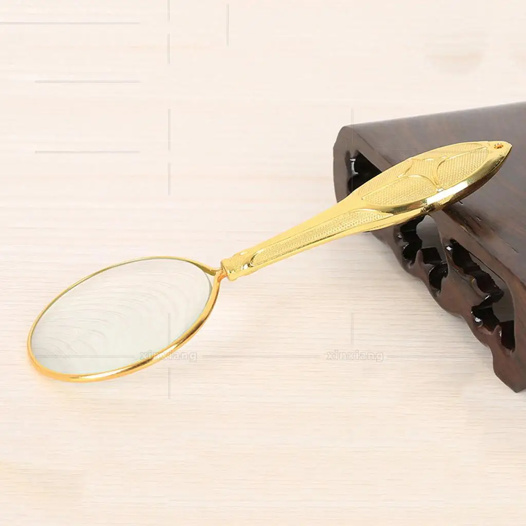 Лупа-увеличитель из металлического сплава 5X для ювелирных работ, чтения и художественных принадлежностей
Лупа-увеличитель из металлического сплава 5X для ювелирных работ, чтения и художественных принадлежностей