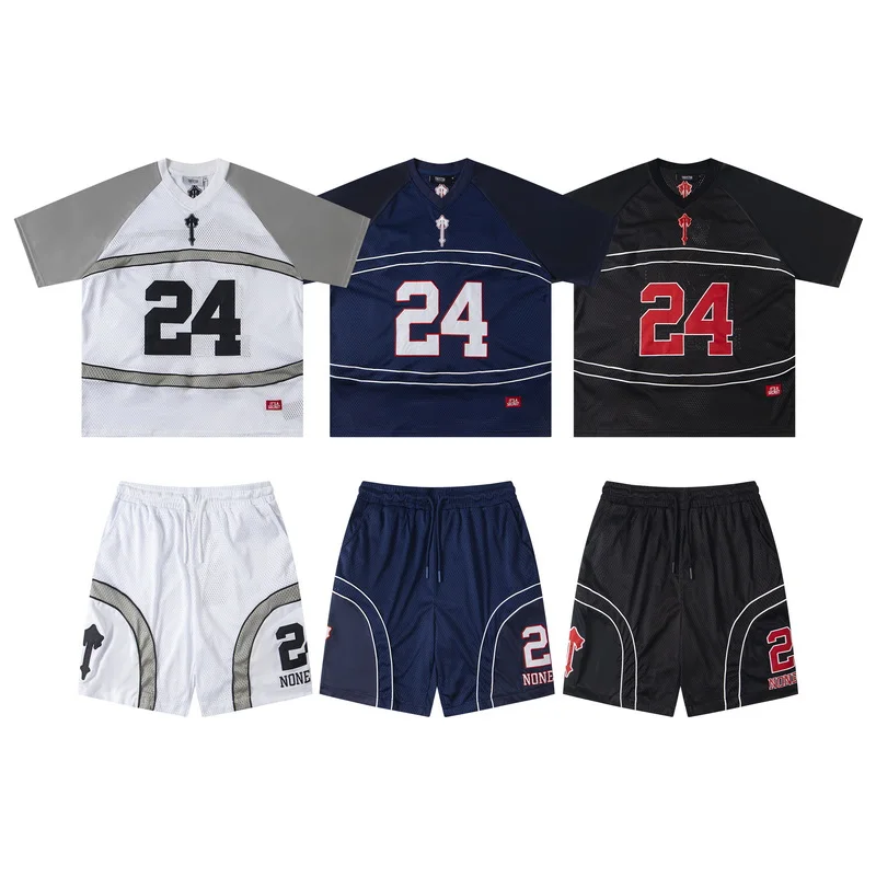 Новый дышащий свободный летний спортивный повседневный комплект 24, футболка orts, молодежная коллекция High Street Sle
Новый дышащий свободный летний спортивный повседневный комплект 24, футболка orts, молодежная коллекция High Street Sle