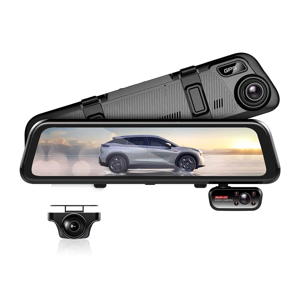Suitable for Cross-border 4K high definition wide dynamic range driving recorder GPS rearview mirror WIFI car three recording ca
Suitable for Cross-border 4K high definition wide dynamic range driving recorder GPS rearview mirror WIFI car three recording ca