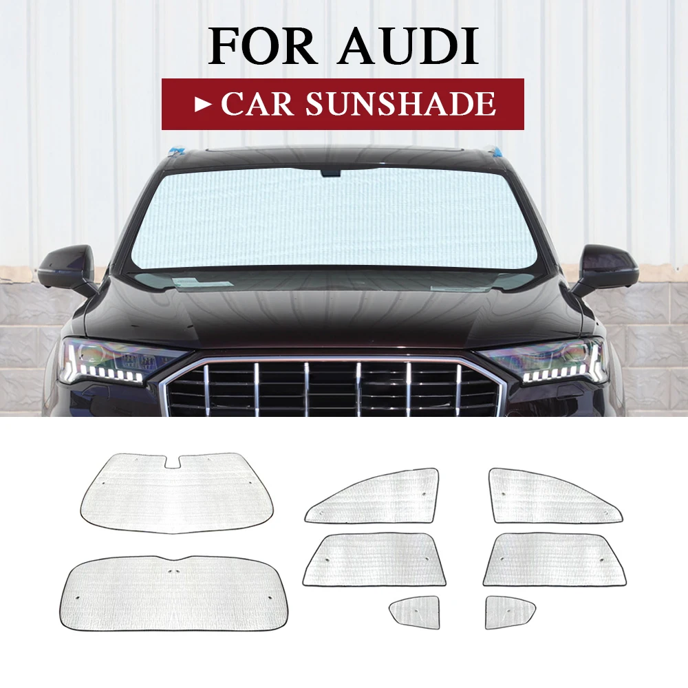 Автомобильный солнцезащитный козырек для Audi A3 8V Q3 8U Q5 8R Q7, ветровое стекло, боковые окна, УФ-отражатель, солнцезащитный козырек, автомобильные аксессуары, крутые интерьеры
Автомобильный солнцезащитный козырек для Audi A3 8V Q3 8U Q5 8R Q7, ветровое стекло, боковые окна, УФ-отражатель, солнцезащитный козырек, автомобильные аксессуары, крутые интерьеры