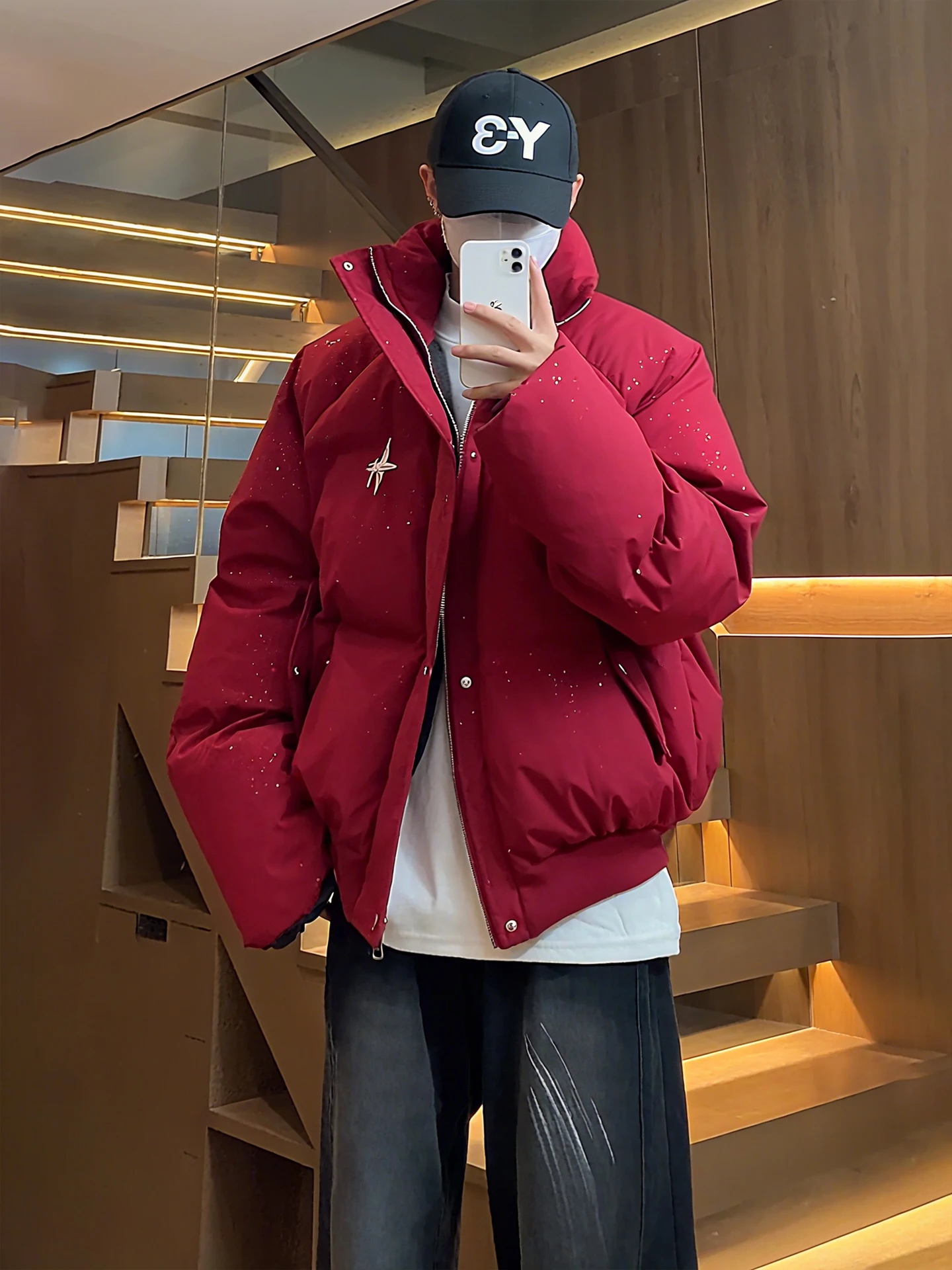 Мужская зимняя утепленная куртка в стиле американского хип-хопа, из хлопка и полиэстера, брендовая, теплая, объемная, на пуху
Мужская зимняя утепленная куртка в стиле американского хип-хопа, из хлопка и полиэстера, брендовая, теплая, объемная, на пуху