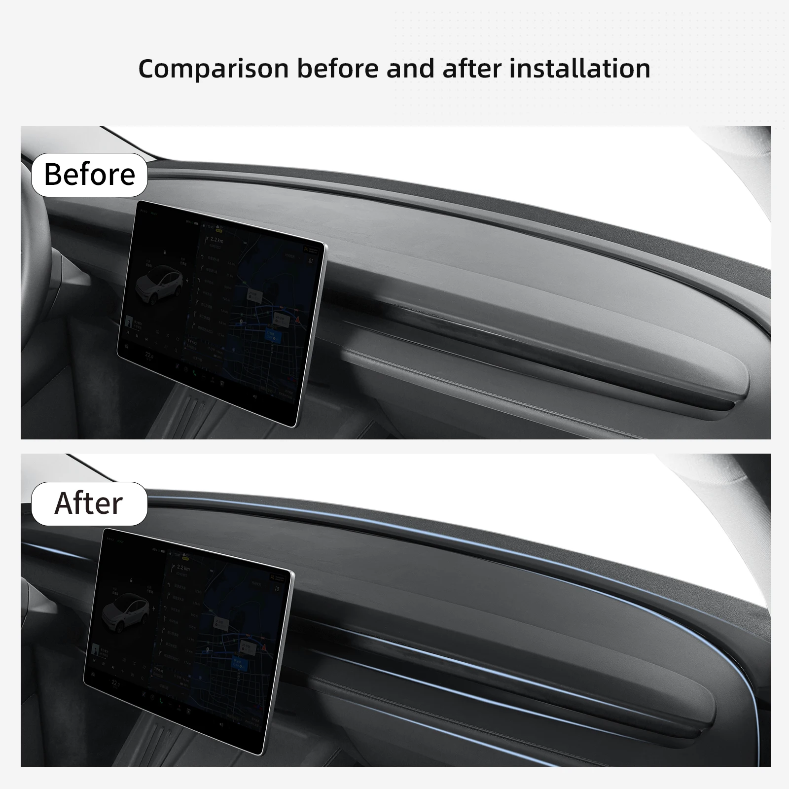 SMABEE for Tesla Model Y Launch 2025 2026 Juniper Car Dashmat Dashboard Cover Dash Mat Light-Proof Pad Protect Accessories
SMABEE for Tesla Model Y Launch 2025 2026 Juniper Car Dashmat Dashboard Cover Dash Mat Light-Proof Pad Protect Accessories