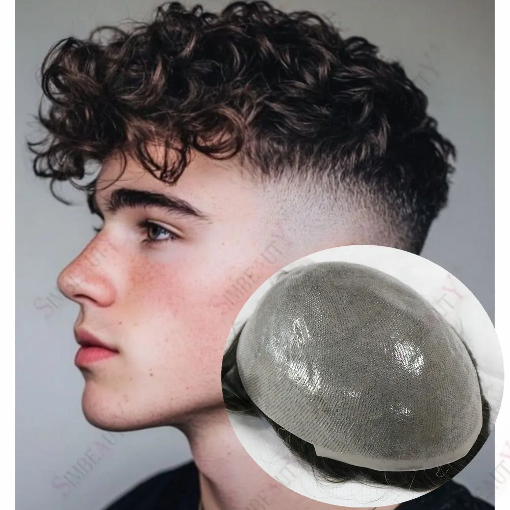 25 мм глубокая волна Microskin 0,06-0,08 мм PU основа натуральная линия волос мужской парик человеческие волосы парик мужская система замены волос протез
25 мм глубокая волна Microskin 0,06-0,08 мм PU основа натуральная линия волос мужской парик человеческие волосы парик мужская система замены волос протез