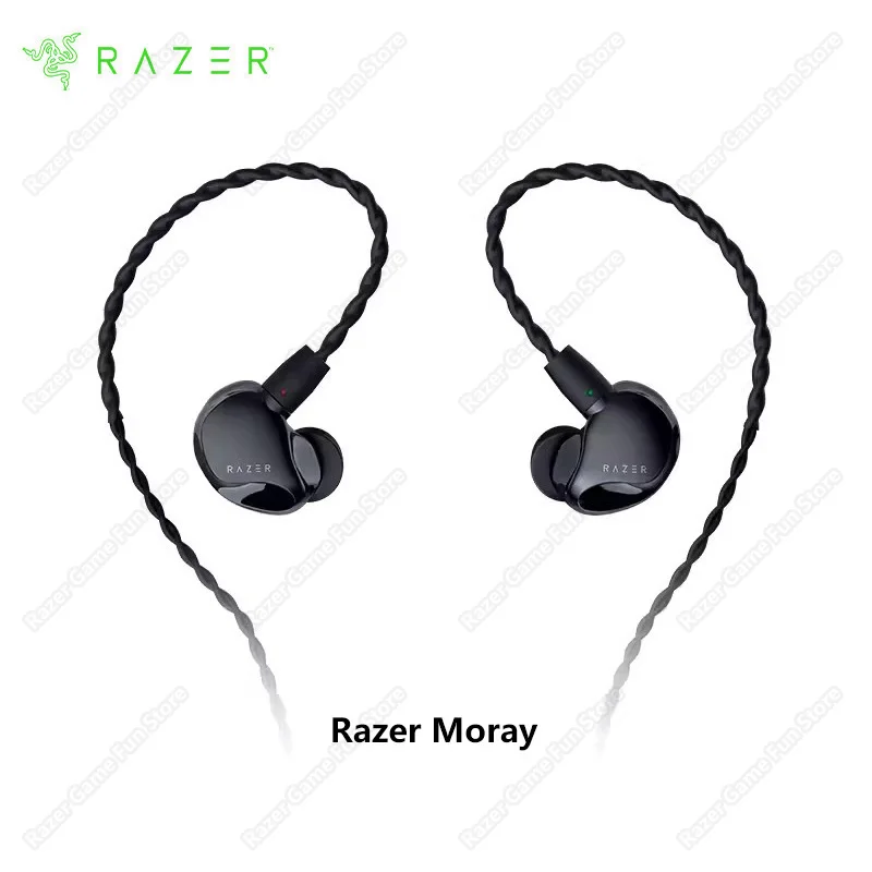 Razer Moray Ergonomic In-ear Monitor for All-day Streaming Hybrid Dual-Driver Acoustic - Superior Passive Noise Lsolation
Razer Moray Ergonomic In-ear Monitor for All-day Streaming Hybrid Dual-Driver Acoustic - Superior Passive Noise Lsolation