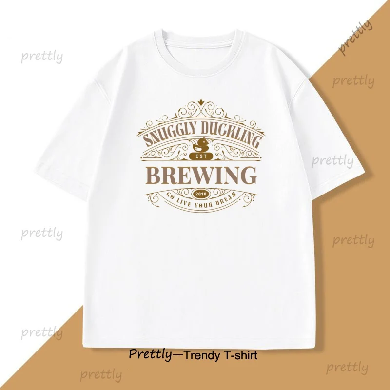 Винтажная футболка Snuggly Duckling, мужская забавная хлопковая футболка с круглым вырезом, футболки с короткими рукавами, Harajuku, мужская одежда, большие размеры 
Винтажная футболка Snuggly Duckling, мужская забавная хлопковая футболка с круглым вырезом, футболки с короткими рукавами, Harajuku, мужская одежда, большие размеры