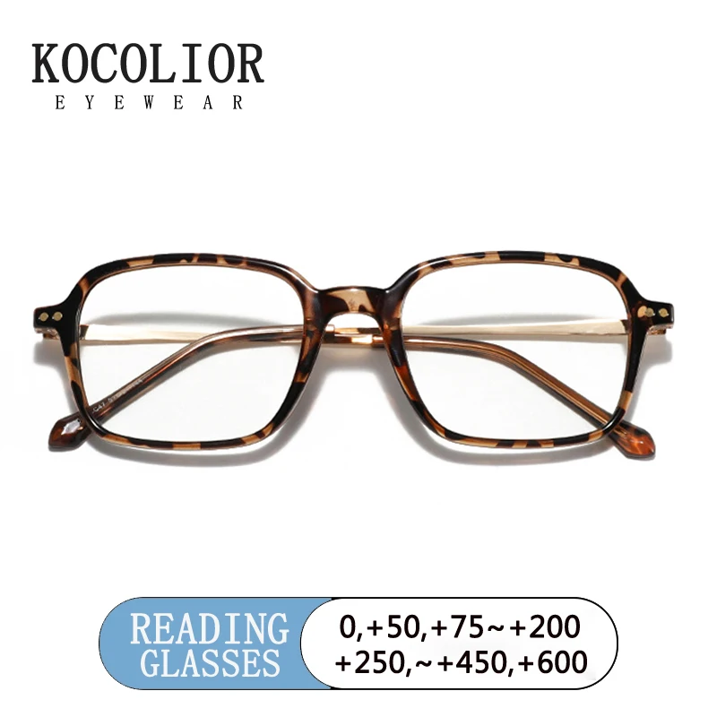 Fashion Brand Design Reading Glasses Big Square Women Custom Optical Eyeglass Ultralight Photochromic Anti Blue Light Glasses
Fashion Brand Design Reading Glasses Big Square Women Custom Optical Eyeglass Ultralight Photochromic Anti Blue Light Glasses