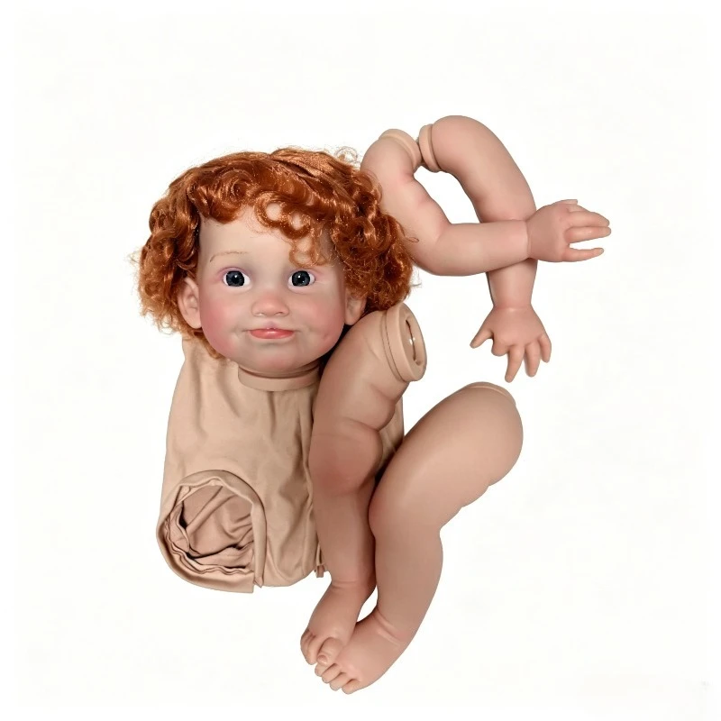 24inch Unfinished Painted Reborn Doll Kit Milicent Real Picture with Blone Curly Hair Touch Soft Include Cloth Body
24inch Unfinished Painted Reborn Doll Kit Milicent Real Picture with Blone Curly Hair Touch Soft Include Cloth Body